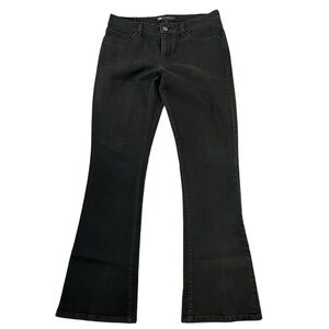 Levi’s Charcoal Gray Label Denim Jeans Mid-Rise Boot Cut Skinny Size 10M (30/32)